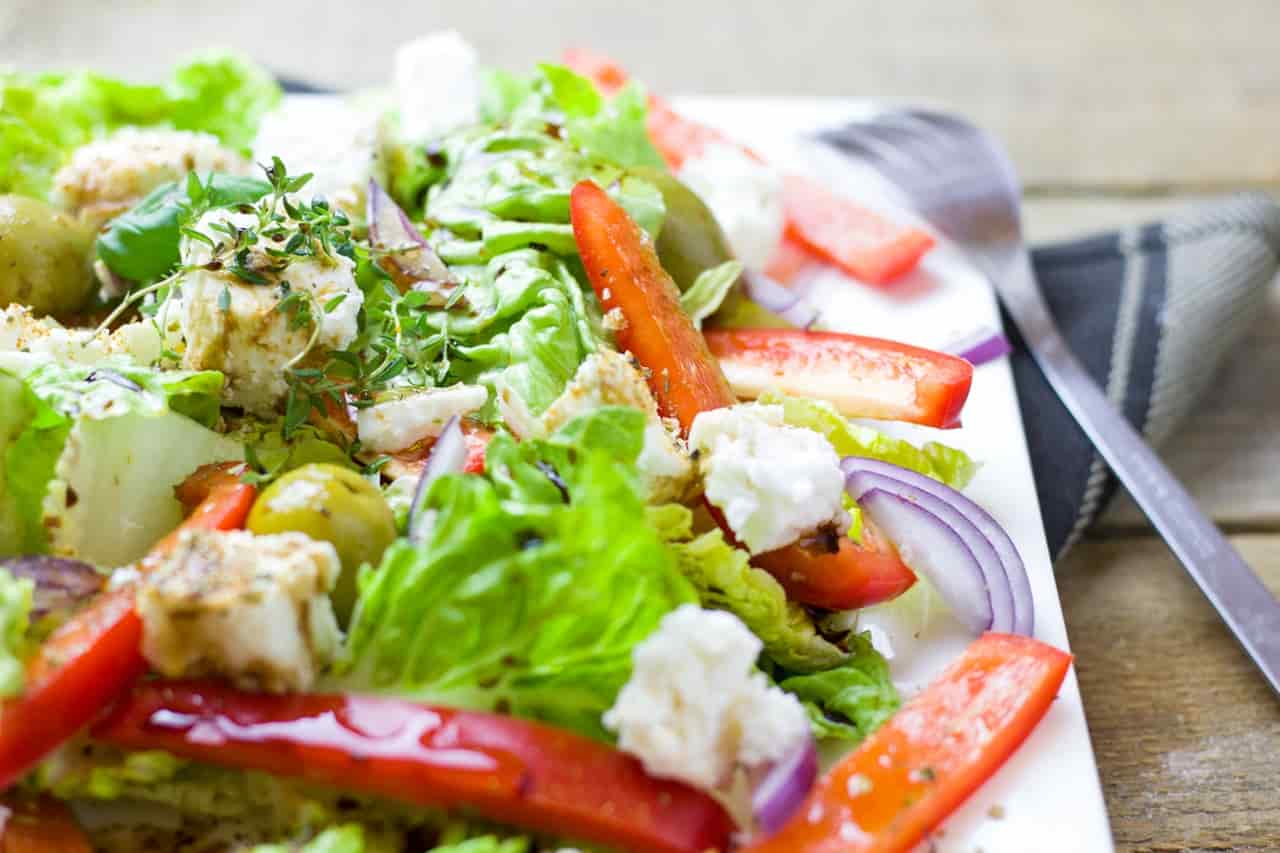 Country salad for weight loss