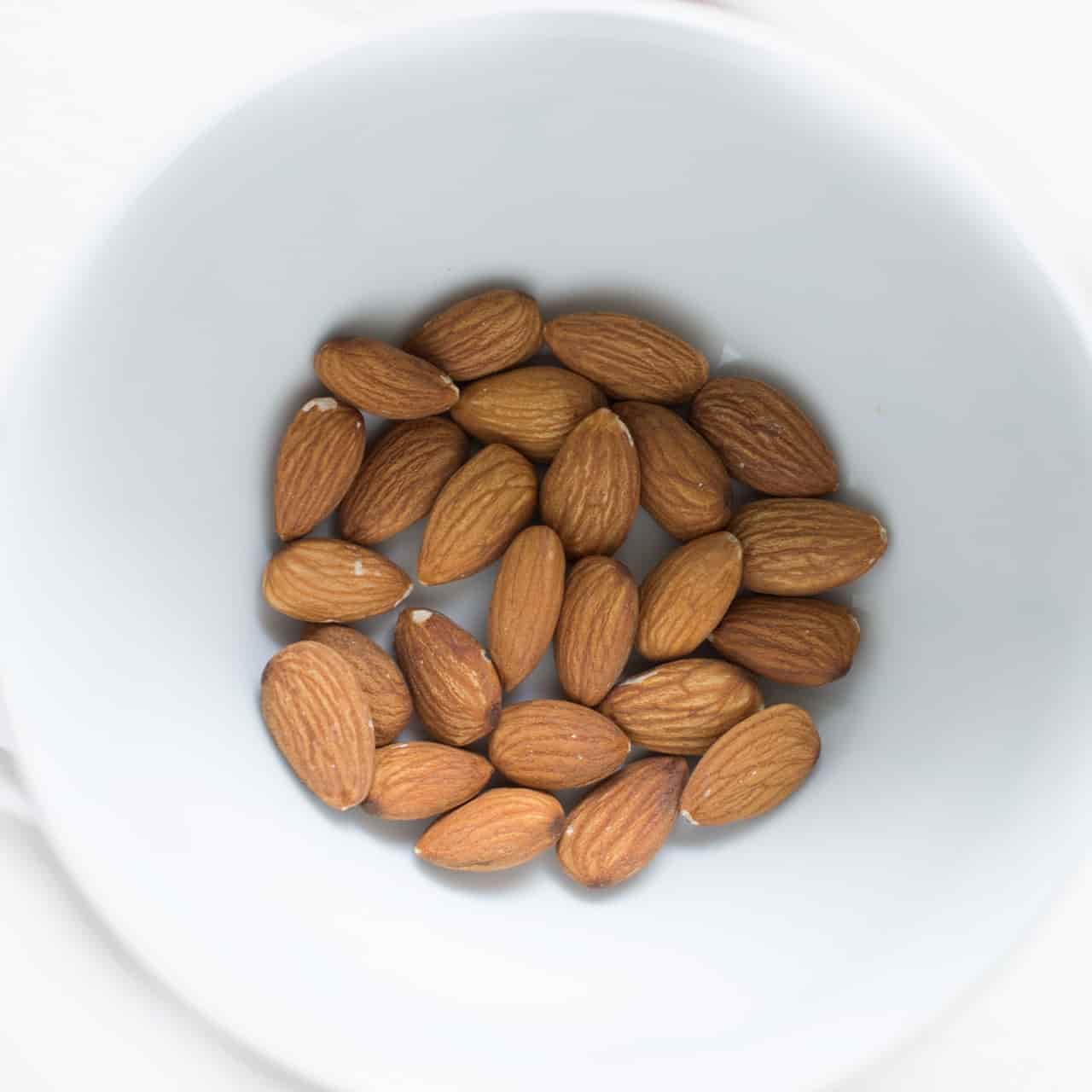 Soaked almonds