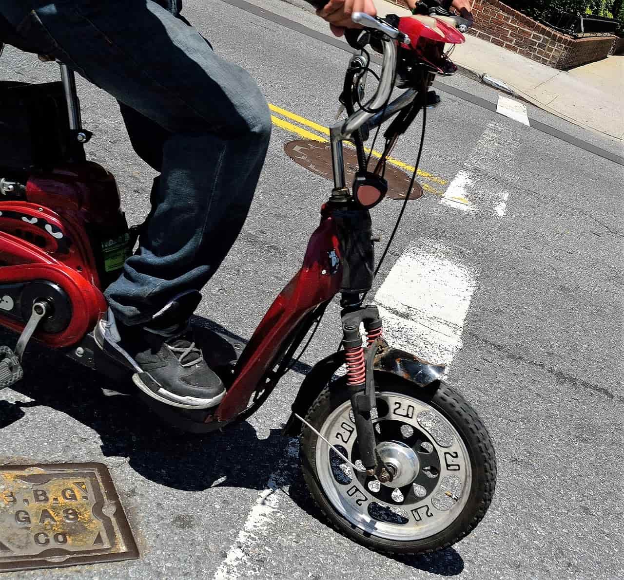 Electric Scooter with Seat