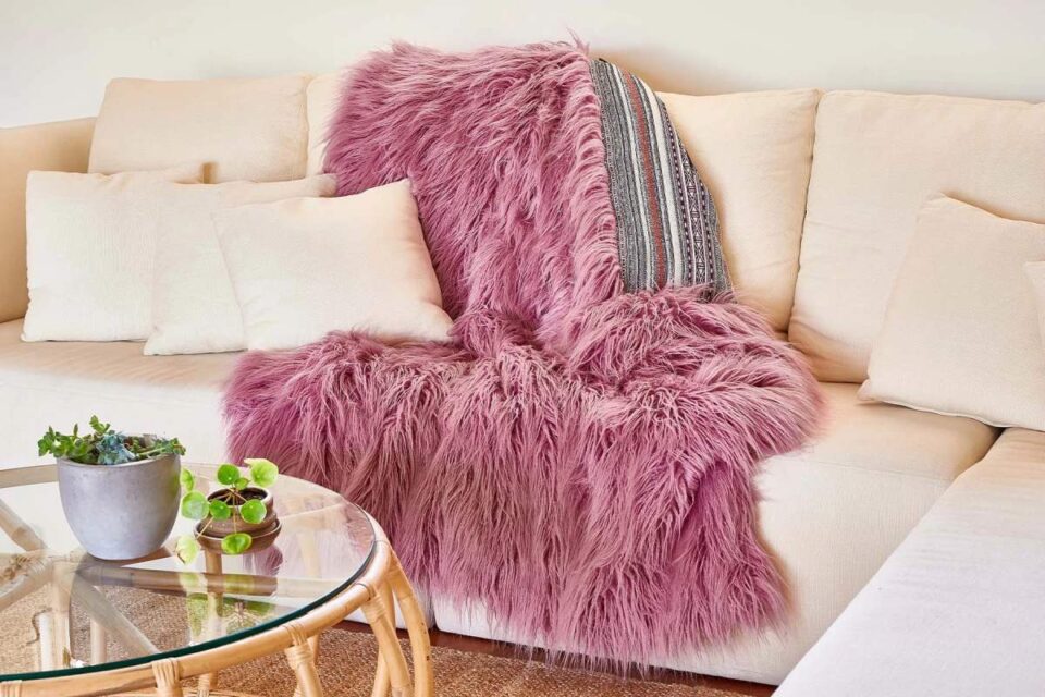 caring for your faux fur blanket