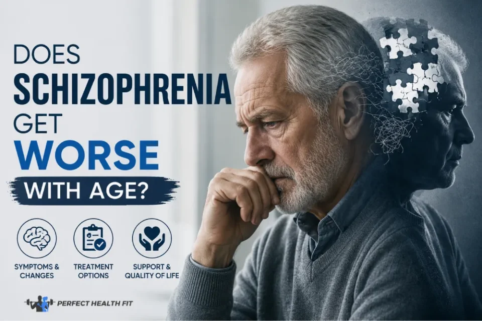does schizophrenia get worse with age